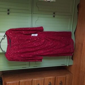 Jessica Howard Red Dress